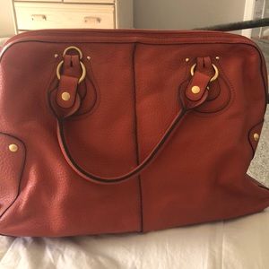 Franklin Covey Orange Genuine Bag